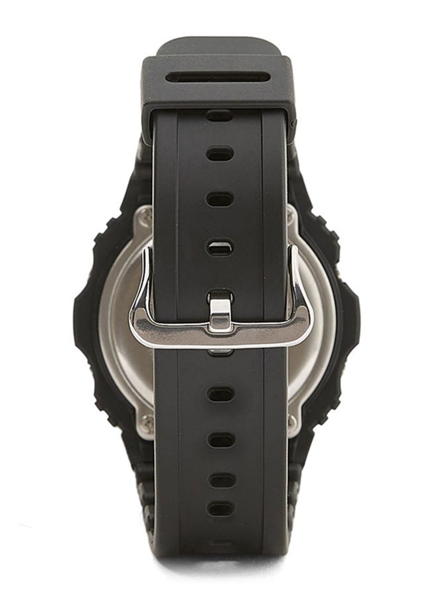 Durable Men's Round Resin Band Wristwatch, 49mm Black - DW-5750E-1DR Durable Men's Round Resin Band Wristwatch, 49mm Black - DW-5750E-1DR