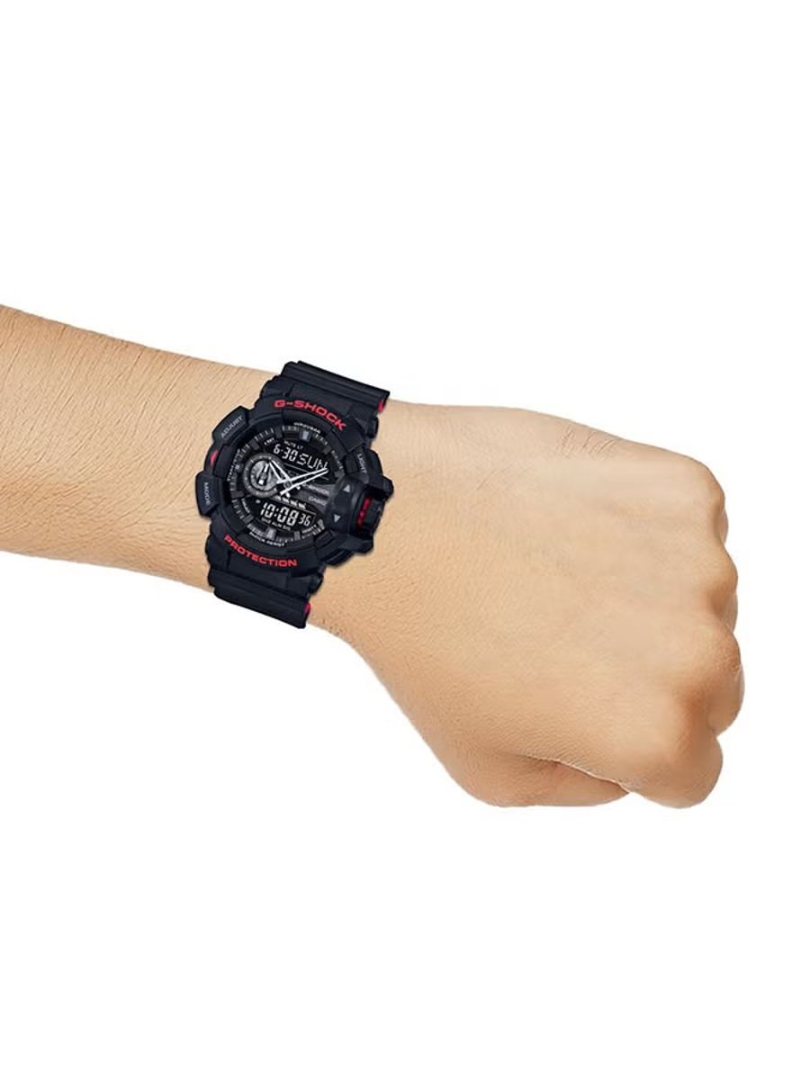 Stylish Men’s Round Analog-Digital Silicone Strap Watch - GA-400HR-1ADR Stylish Men’s Round Analog-Digital Silicone Strap Watch - GA-400HR-1ADR