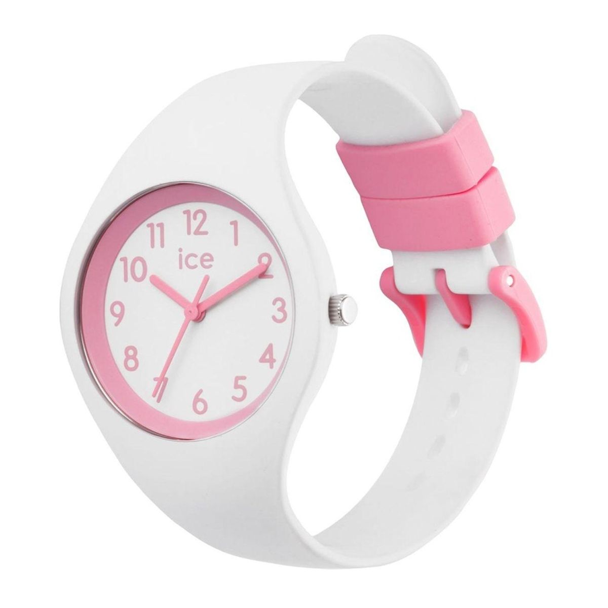 Stylish ICE-WATCH Ice Ola Kids Candy White Wristwatch - 014426