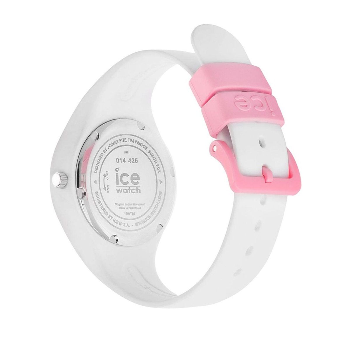 Stylish ICE-WATCH Ice Ola Kids Candy White Wristwatch - 014426