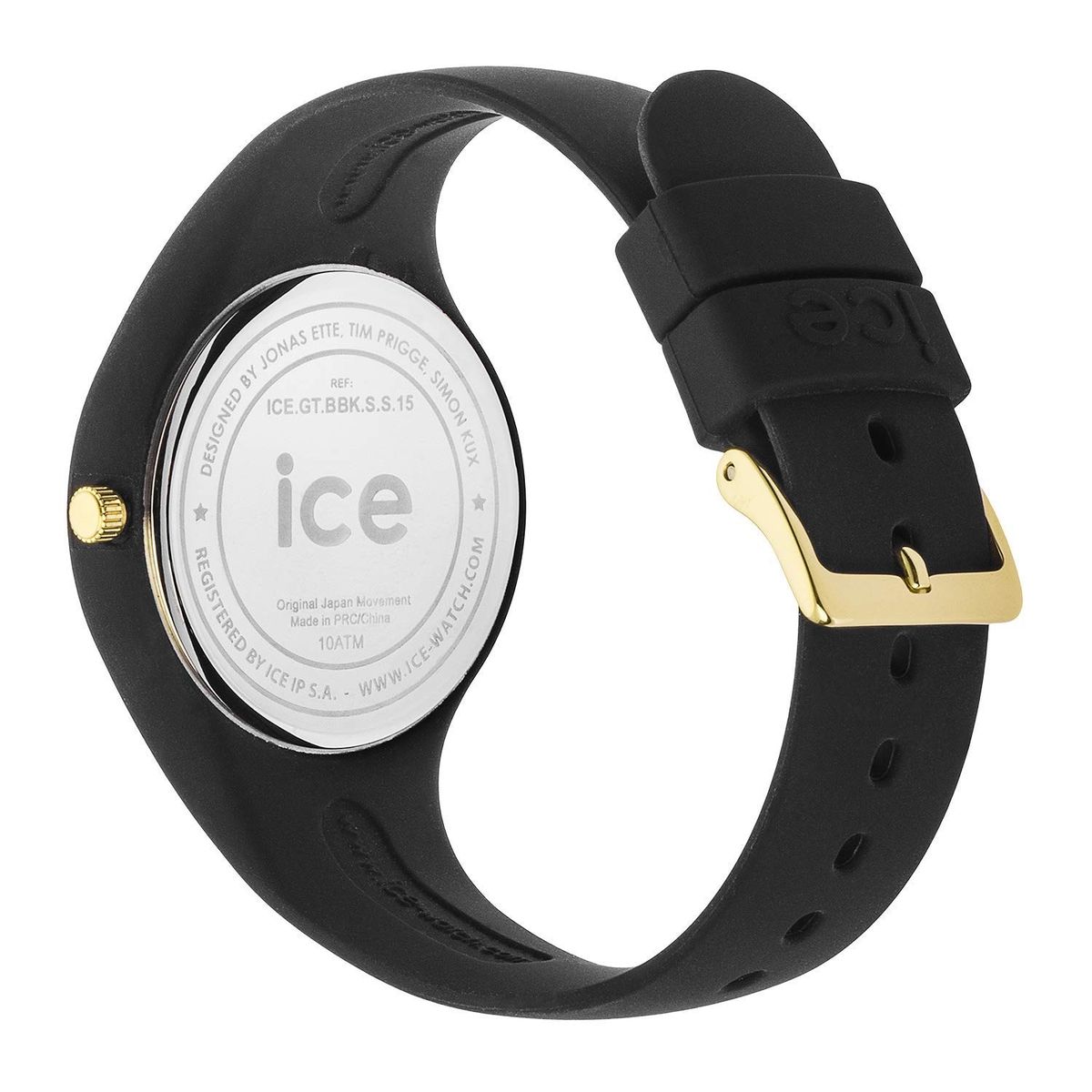 Elegant Black Glitter Medium Women’s Ice Watch 001356 Elegant Black Glitter Medium Women’s Ice Watch 001356