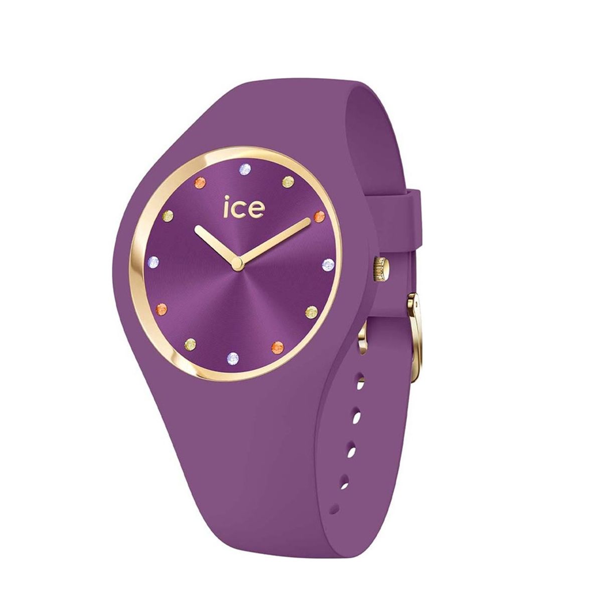 Stylish Purple Ice Cosmos Ladies Silicone Watch 022286 Ice Watch - Women's Dress Watches