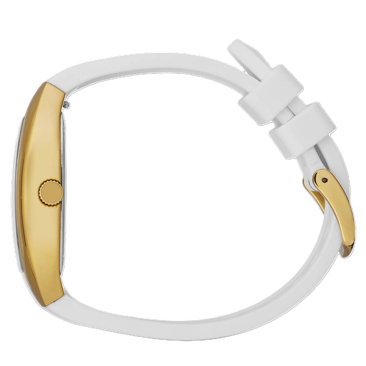 Elegant White Gold ICE Watch with Sporty Silicone Strap 024049 Elegant White Gold ICE Watch with Sporty Silicone Strap 024049