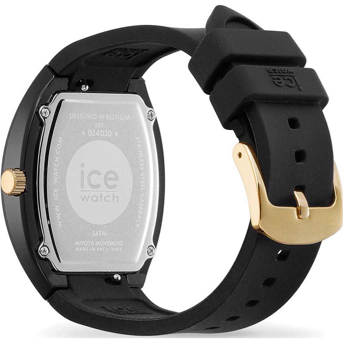 Elegant Black Glitter Gold ICE-Watch for Every Occasion 024030