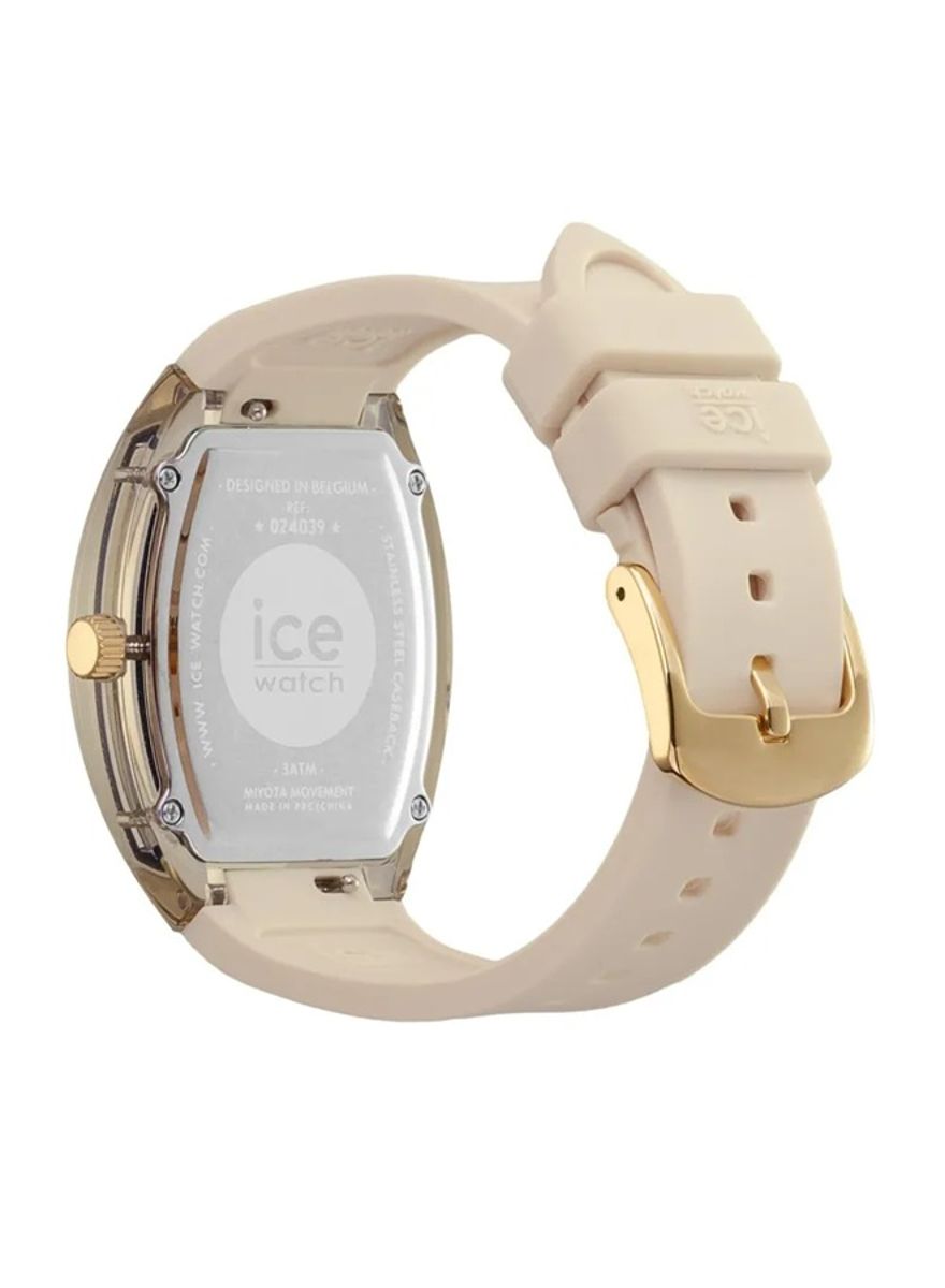 Elegant Almond Sunset Ice-Watch with Warm Gradation 024039 Elegant Almond Sunset Ice-Watch with Warm Gradation 024039