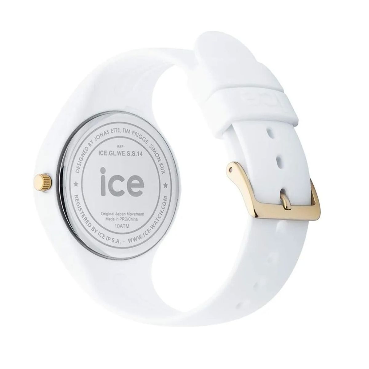 Ice-Watch Ice Glam White Dial Ladies Watch 000981 Ice-Watch Ice Glam White Dial Ladies Watch 000981