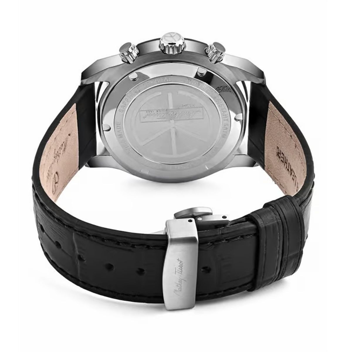 Elegant Swiss Made Mathey Tissot Bolton II Chronograph Watch H121CHALN