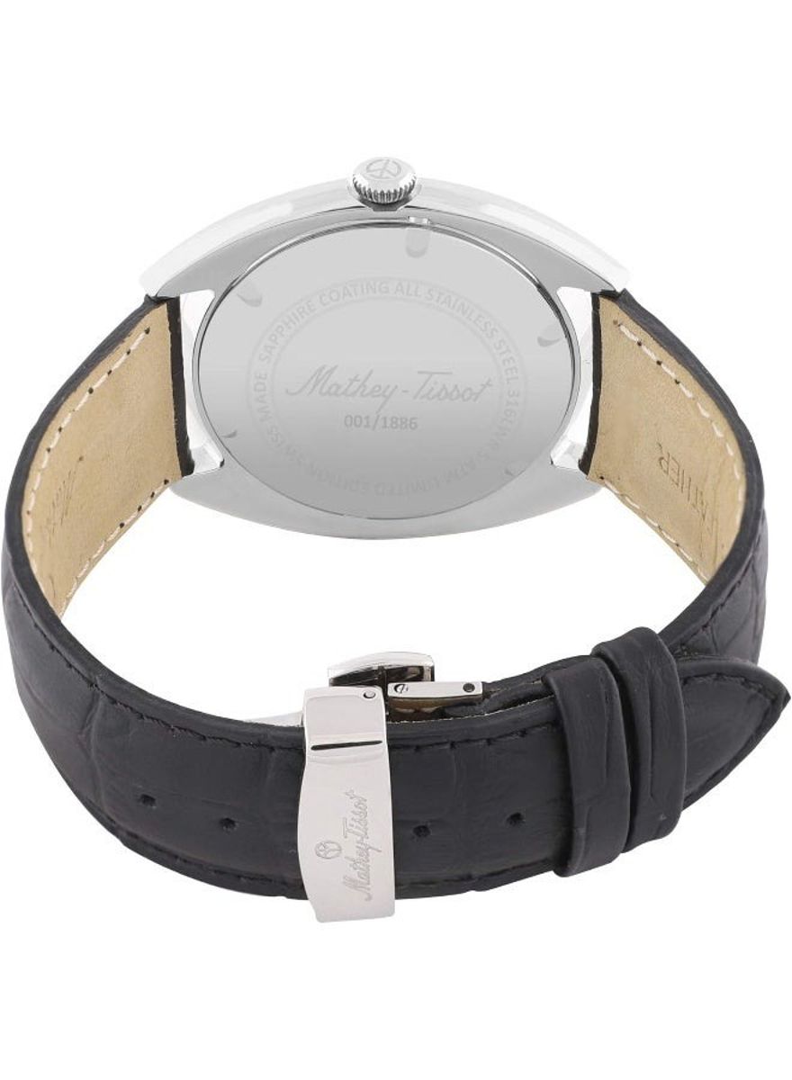 Mathey-Tissot Limited Edition Black Dial Men's Watch - EG1886AN Mathey-Tissot Limited Edition Black Dial Men's Watch - EG1886AN