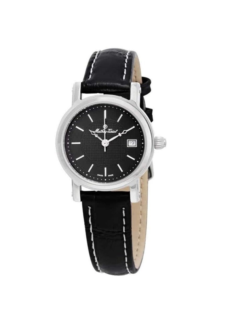 Mathey-Tissot City Ladies Black Dial Watch D31186AN Mathey-Tissot - Women's Dress Watches