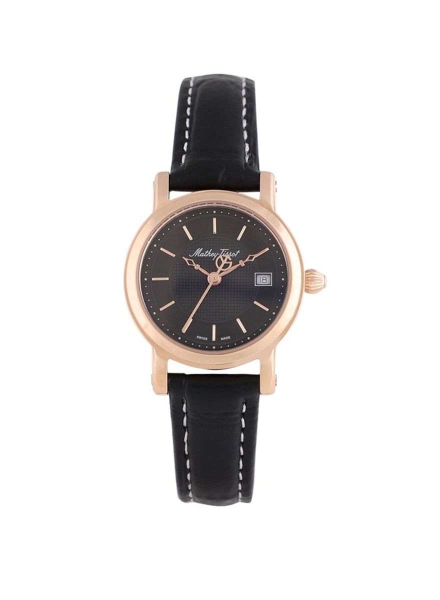 Mathey-Tissot Ladies Black Dial Watch D31186PN Mathey-Tissot - Women's Dress Watches