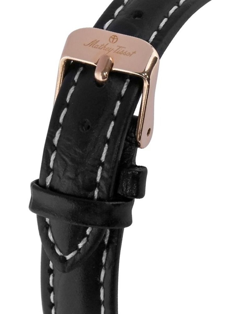 Mathey-Tissot Ladies Black Dial Watch D31186PN Mathey-Tissot Ladies Black Dial Watch D31186PN