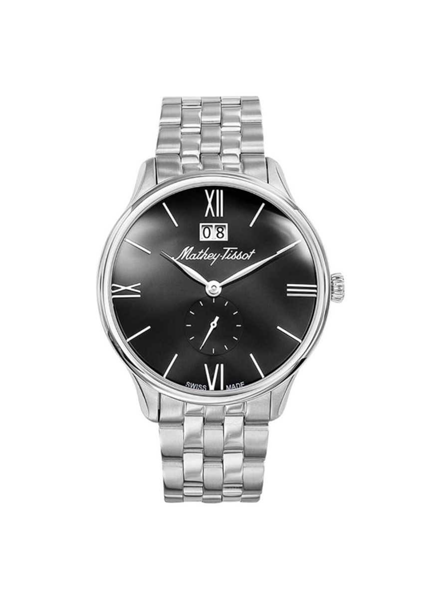 Mathey-Tissot Edmond Black Dial Men’s Watch H1886MAN Mathey-Tissot - Men's Dress Watches