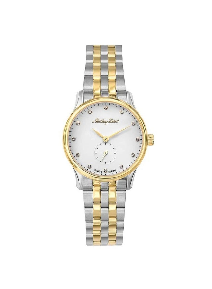 Mathey-Tissot Edmond Ladies Metal Crystal Watch D1886MBI Mathey-Tissot - Women's Dress Watches