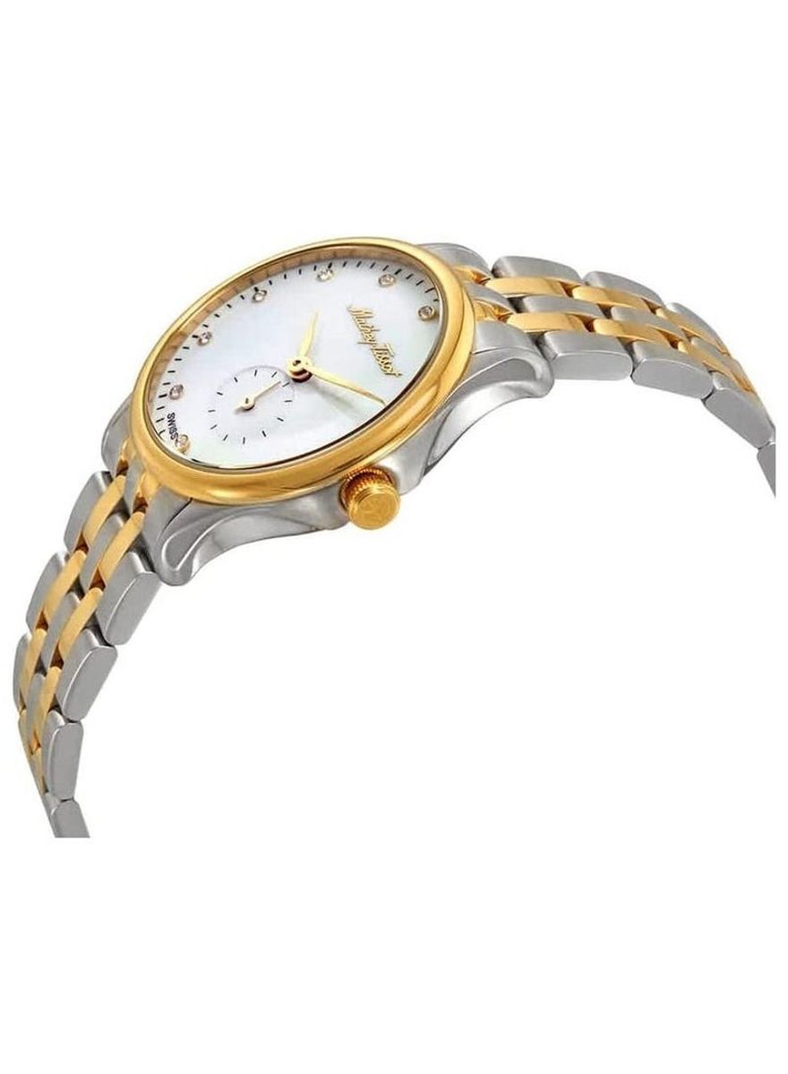 Mathey-Tissot Edmond Ladies Metal Crystal Watch D1886MBI Mathey-Tissot Edmond Ladies Metal Crystal Watch D1886MBI
