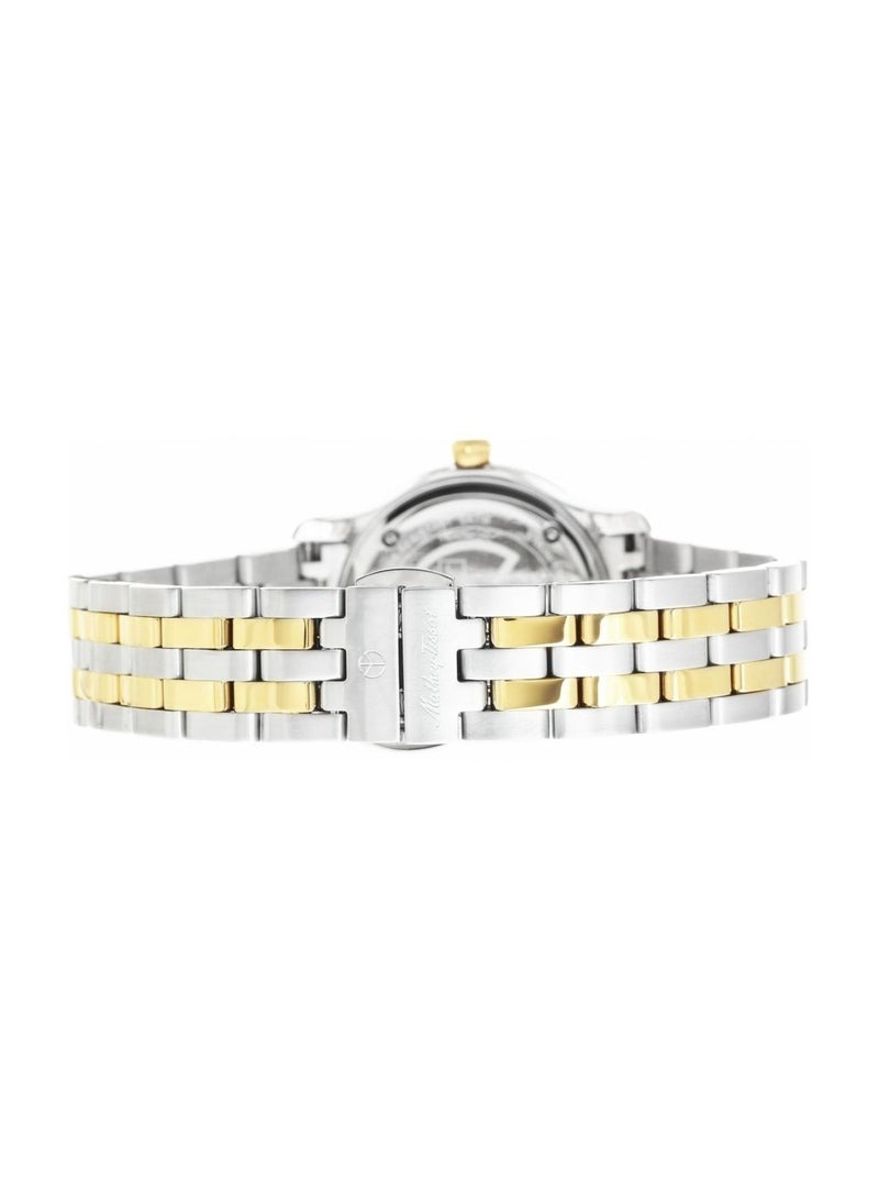 Mathey-Tissot Edmond Ladies Metal Crystal Watch D1886MBI Mathey-Tissot Edmond Ladies Metal Crystal Watch D1886MBI
