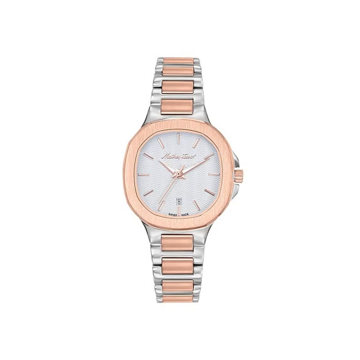 Mathey-Tissot White Dial Couple's Watch Set H152RA - D152RA Mathey-Tissot White Dial Couple's Watch Set H152RA - D152RA