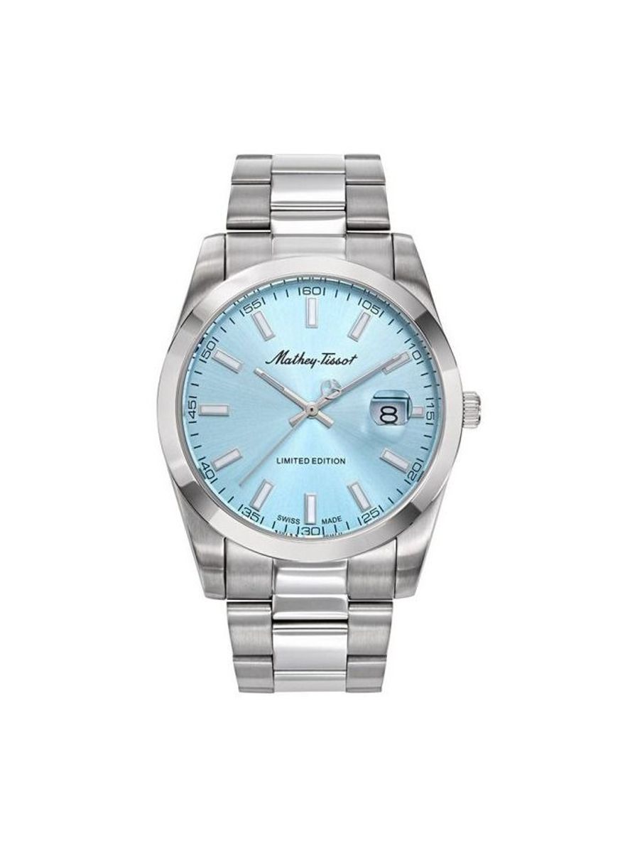 Mathey-Tissot Couple's Quartz Watch Set H451BU & D451BU Mathey-Tissot Couple's Quartz Watch Set H451BU & D451BU