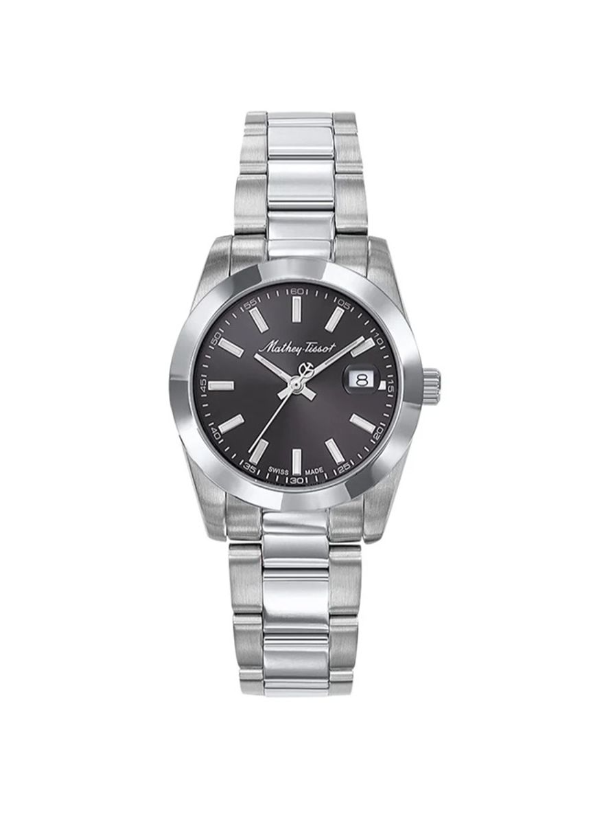 Mathey-Tissot Ladies Quartz Watch, Black Dial D450AN Mathey-Tissot - Women's Dress Watches