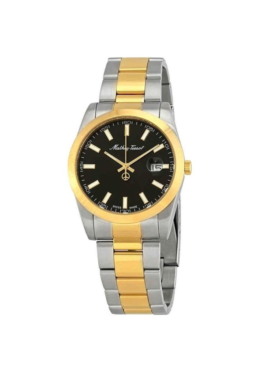 Mathey-Tissot Quartz Men's Watch with Black Dial H450BN Mathey-Tissot - Men's Dress Watches
