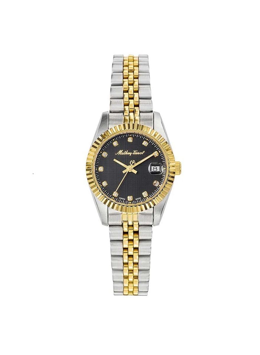 Mathey-Tissot Mathey II Black Dial Ladies Watch D710BN Mathey-Tissot - Women's Dress Watches