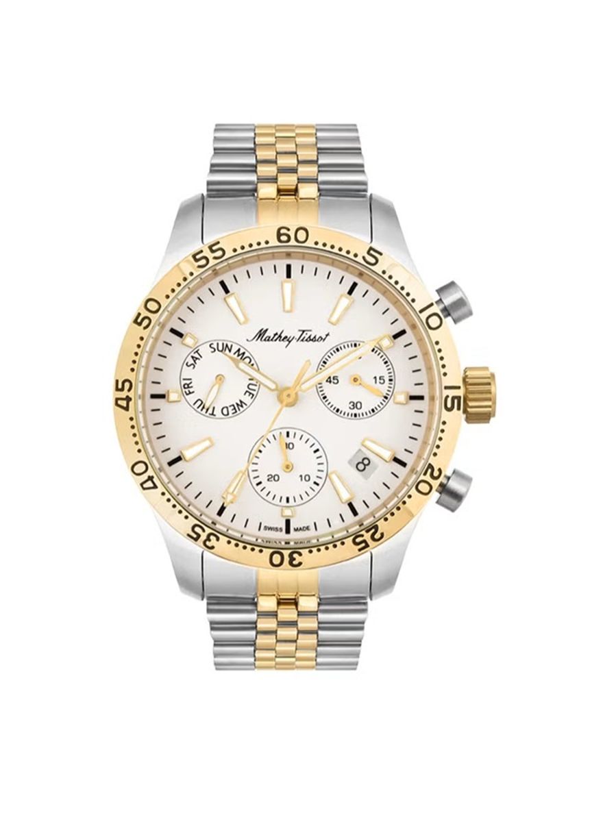 Mathey-Tissot Men’s Quartz Chronograph Watch H1822CHBI Mathey-Tissot - Men's Dress Watches