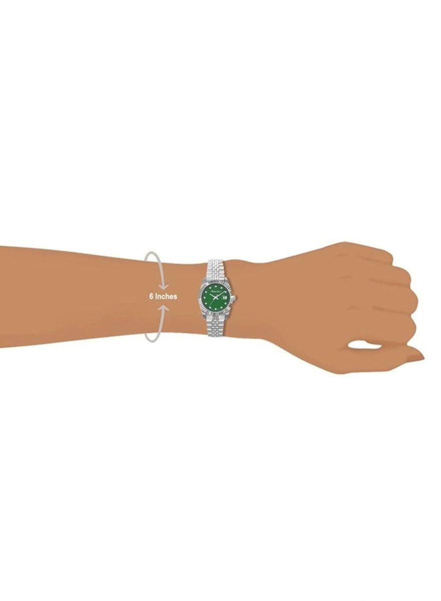 Mathey-Tissot Mathey III Quartz Crystal Green Dial Ladies Watch D810AV Mathey-Tissot Mathey III Quartz Crystal Green Dial Ladies Watch D810AV