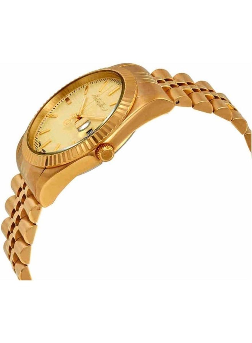 Mathey-Tissot Mathey III Quartz Gold Dial Men's Watch H810PDI Mathey-Tissot Mathey III Quartz Gold Dial Men's Watch H810PDI