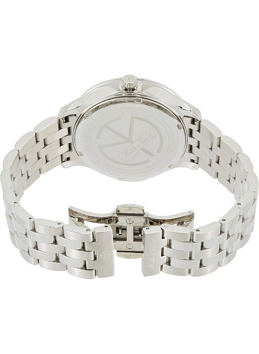 Mathey-Tissot Edmond Men’s White Dial Steel Watch - H1886MaI Mathey-Tissot Edmond Men’s White Dial Steel Watch - H1886MaI