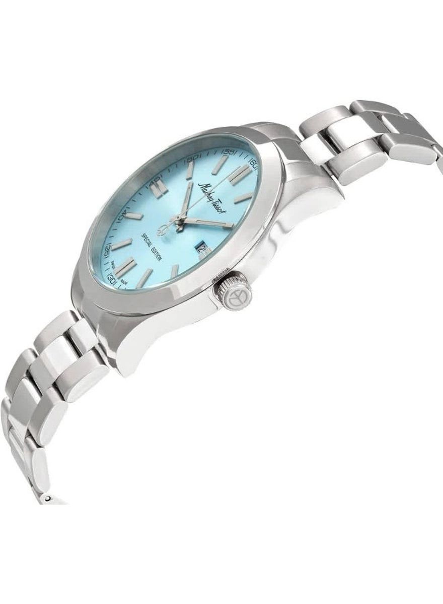 Mathey-Tissot Mathy I Jumbo Blue Dial Quartz Men's Watch H455SK