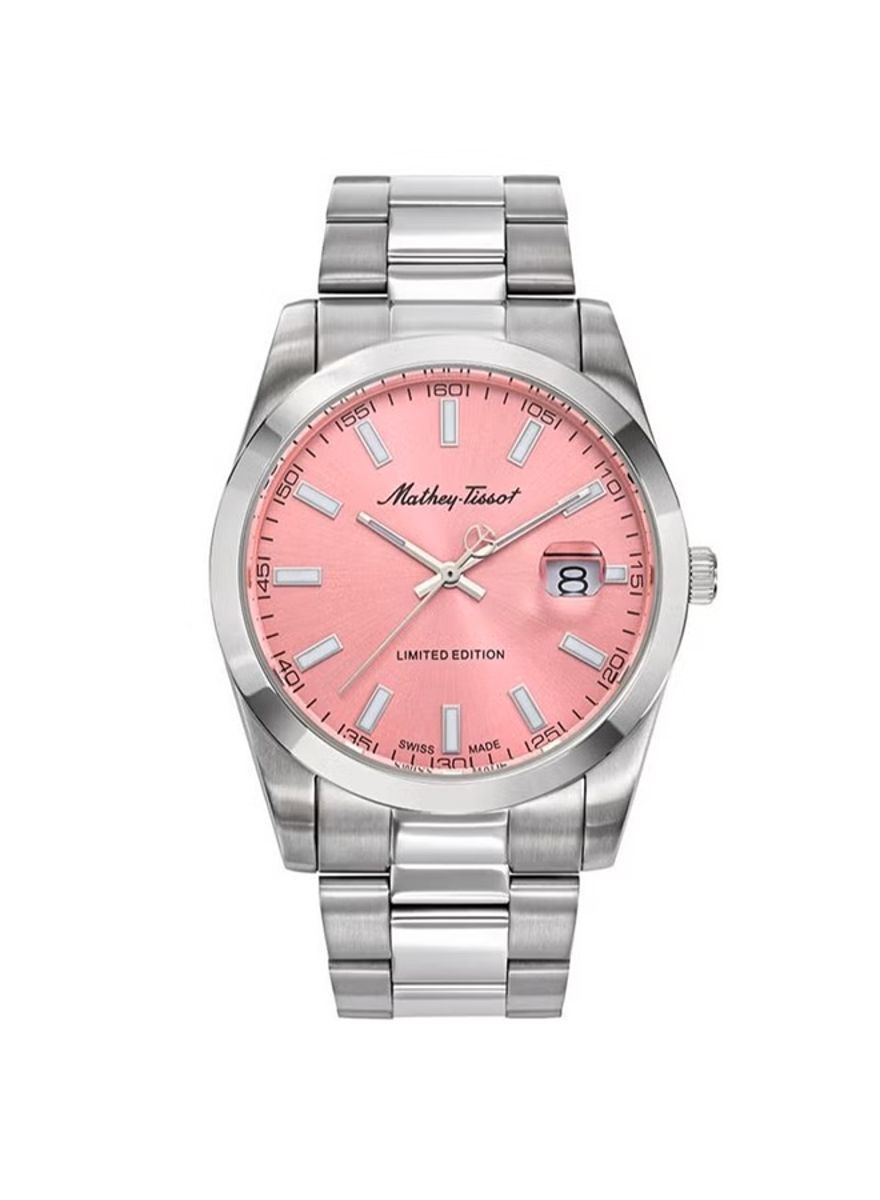 Mathey-Tissot Mathy I LE Quartz Pink Dial Men's Watch H451PK Mathey-Tissot - Men's Dress Watches