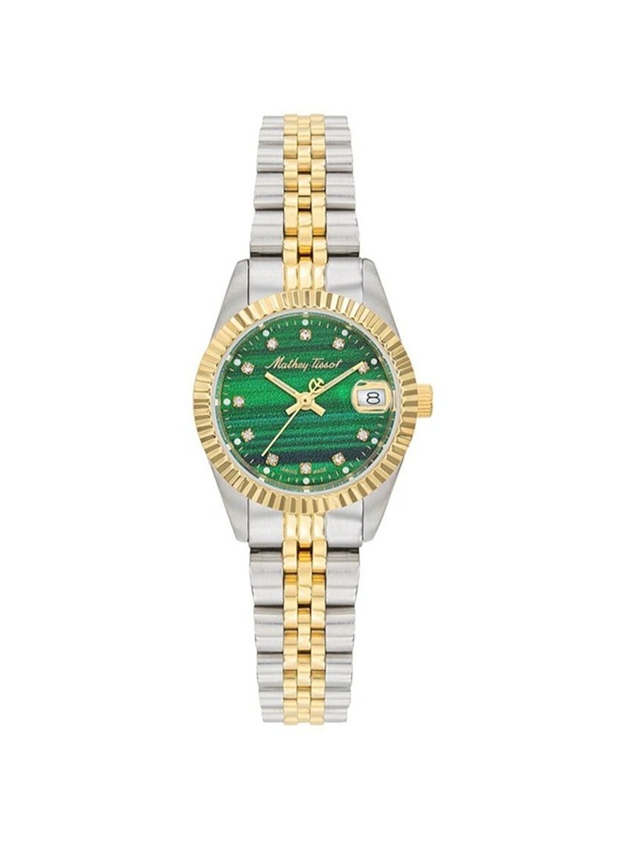 Mathey-Tissot Mathy II Green Dial Ladies Watch D710BSV Mathey-Tissot - Women's Dress Watches
