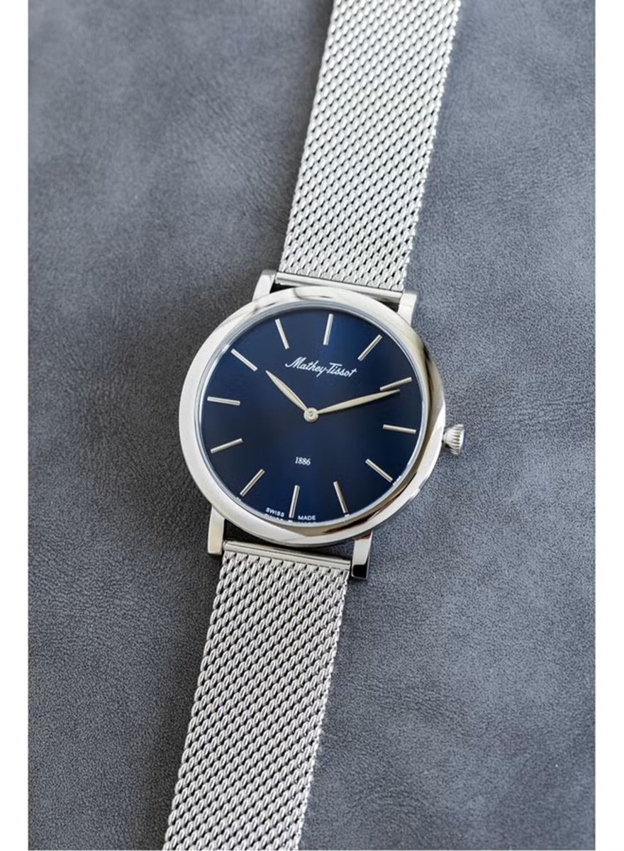 Mathey-Tissot Monsoon Quartz Blue Dial Men's Watch H7916ABU Mathey-Tissot Monsoon Quartz Blue Dial Men's Watch H7916ABU