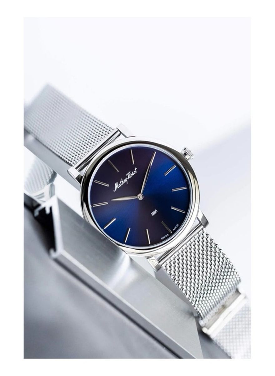 Mathey-Tissot Monsoon Quartz Blue Dial Men's Watch H7916ABU Mathey-Tissot Monsoon Quartz Blue Dial Men's Watch H7916ABU