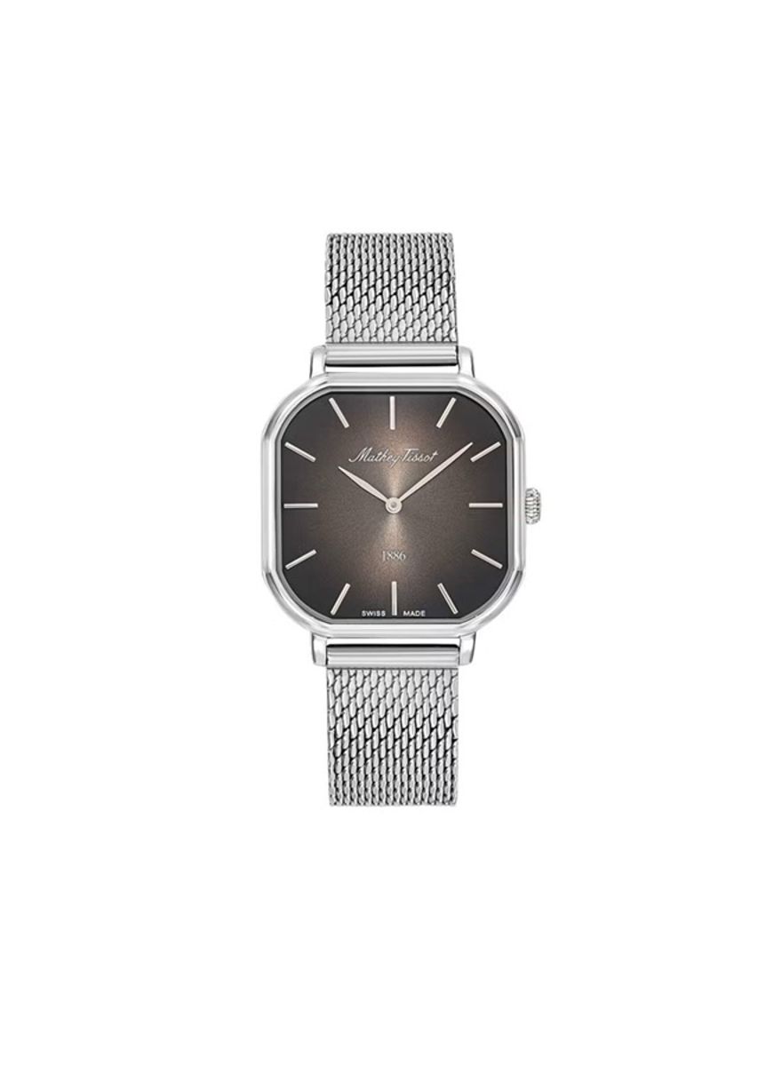 Mathey-Tissot Monsoon Square Quartz Black Dial Ladies Watch D7917AN Mathey-Tissot - Women's Dress Watches