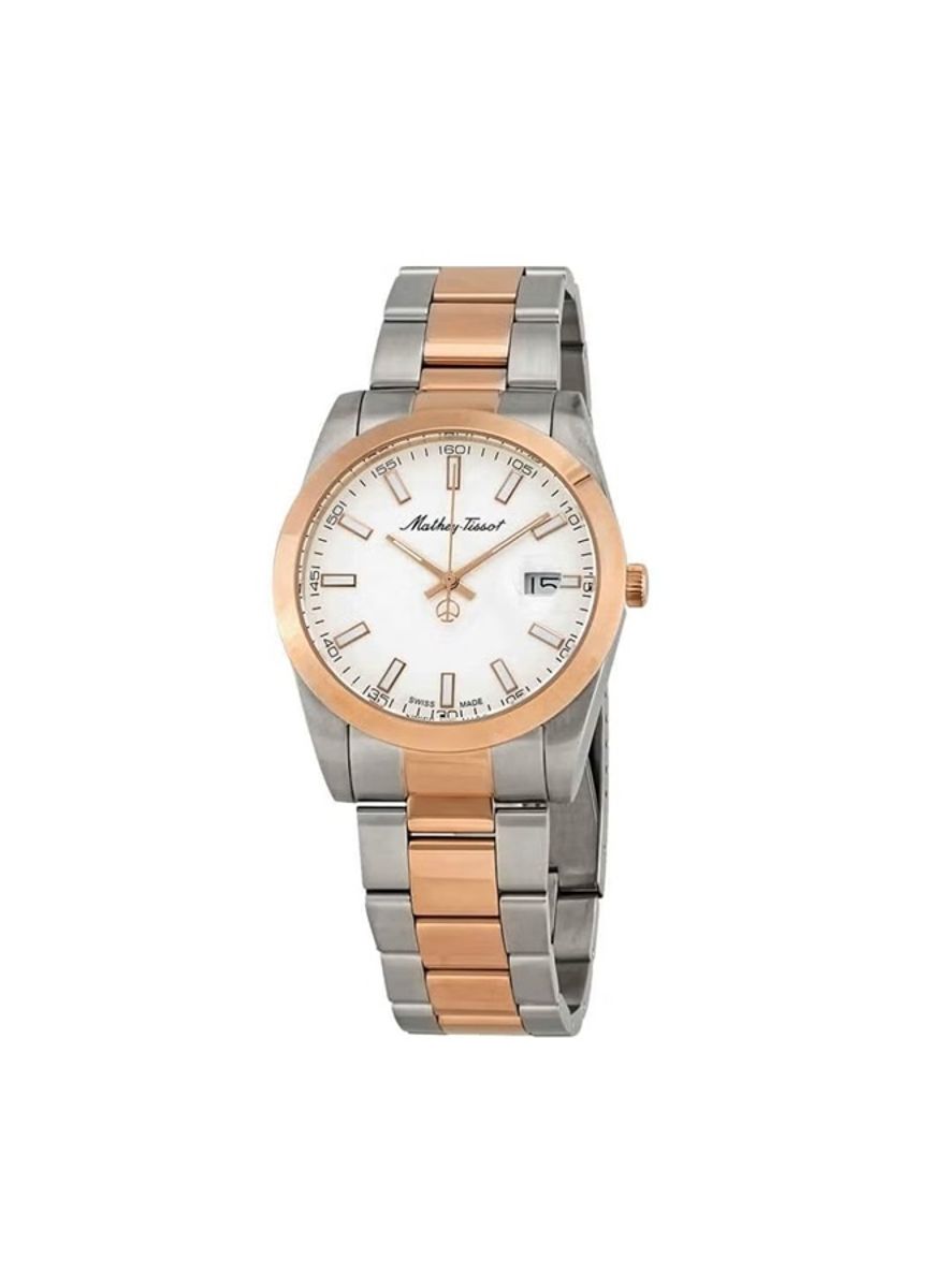 Mathey-Tissot Rolly I White Dial Men's Watch H450RA Mathey-Tissot - Men's Dress Watches