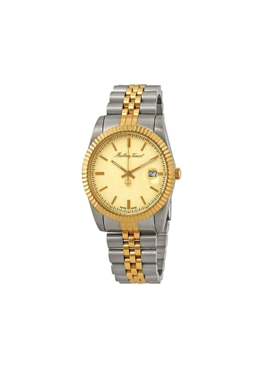 Mathey-Tissot Rolly III Gold Dial Mens Watch H810BDI Mathey-Tissot - Men's Dress Watches