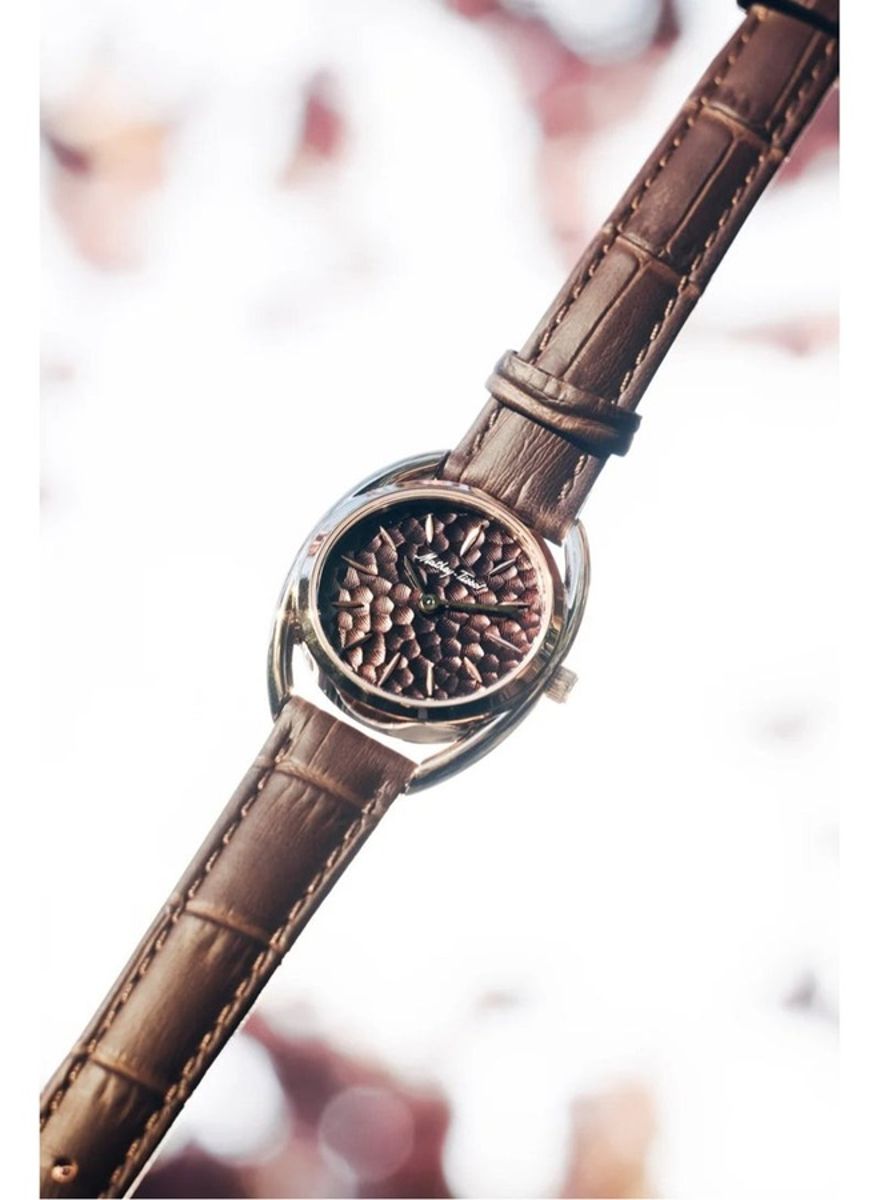 Mathey-Tissot Saphira Quartz Brown Dial Ladies Watch D933PLM Mathey-Tissot Saphira Quartz Brown Dial Ladies Watch D933PLM
