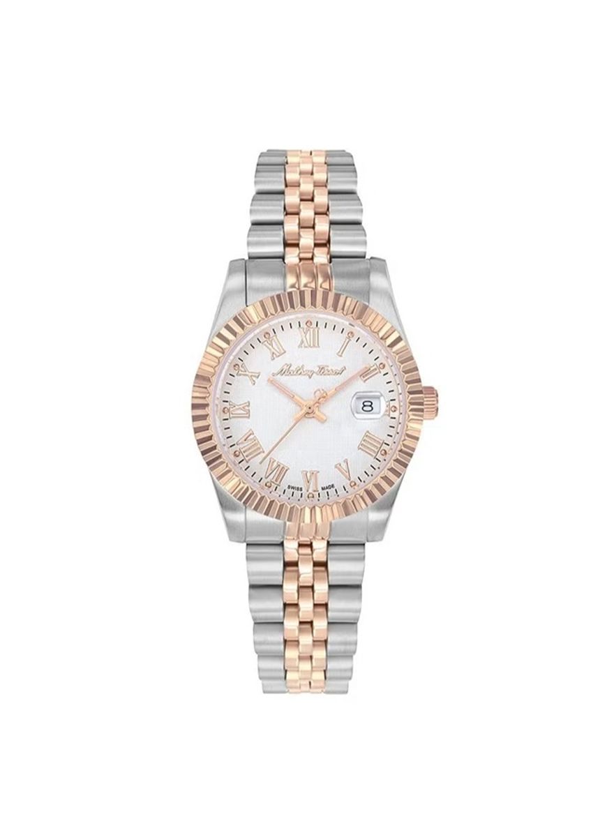 Mathey-Tissot Women's Silver Roman Dial Watch - D810BRA Mathey-Tissot - Women's Dress Watches