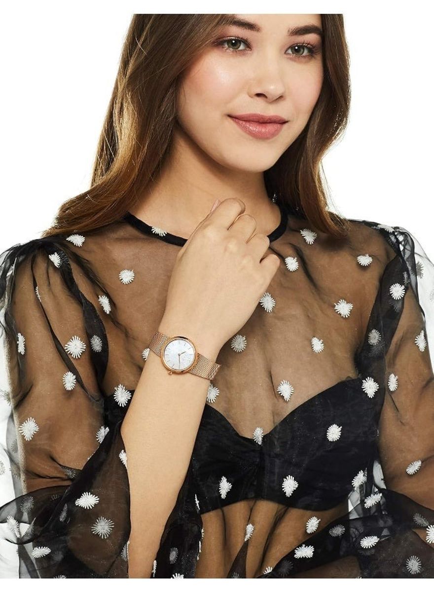 Mathey-Tissot Swiss Mother of Pearl Women Watch - D403Pi Mathey-Tissot Swiss Mother of Pearl Women Watch - D403Pi