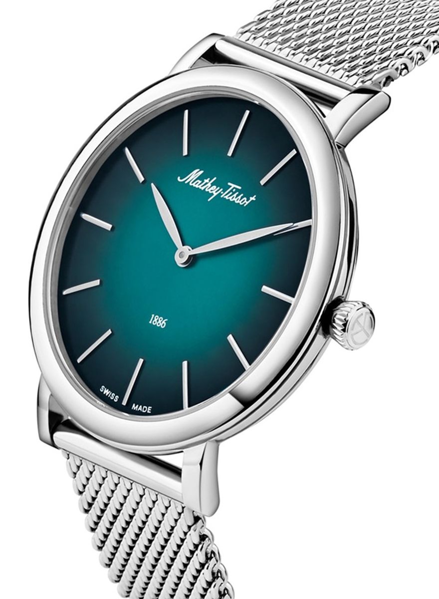 Mathey-Tissot Classic Swiss Green Dial Men's Watch - H7916AV Mathey-Tissot Classic Swiss Green Dial Men's Watch - H7916AV