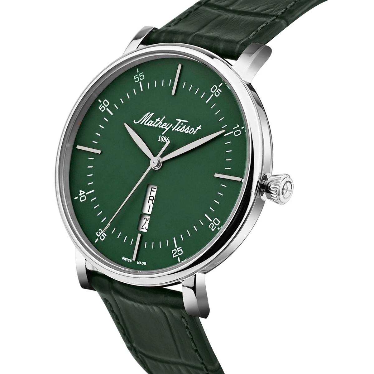 Mathey-Tissot Swiss Quartz Watch for Men - H7918ALV Mathey-Tissot Swiss Quartz Watch for Men - H7918ALV