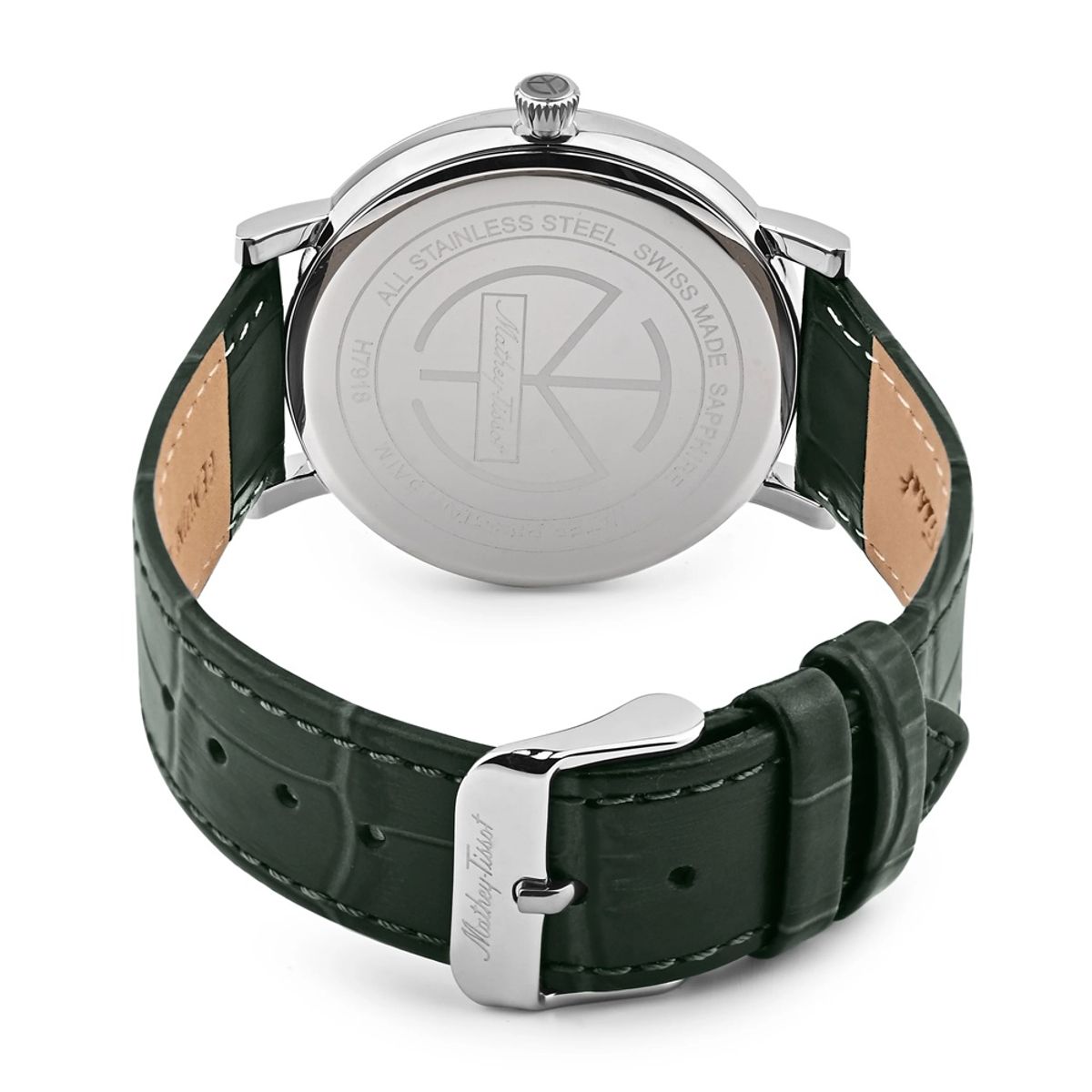 Mathey-Tissot Swiss Quartz Watch for Men - H7918ALV Mathey-Tissot Swiss Quartz Watch for Men - H7918ALV
