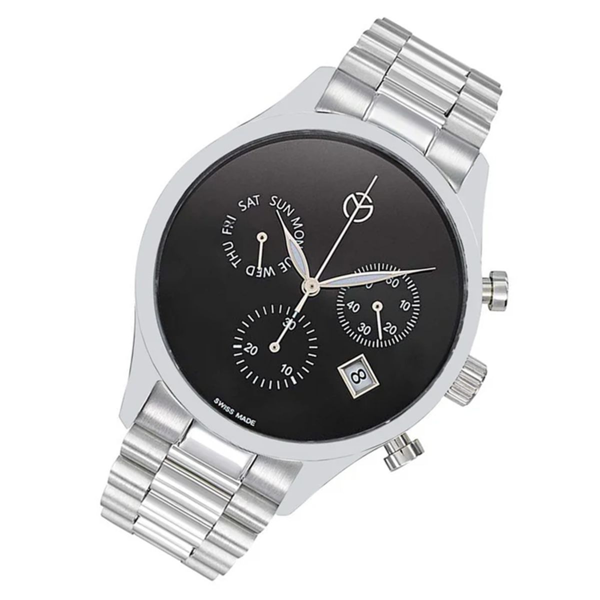 Mathey-Tissot Urban Chrono Sleek Men's Quartz Watch H411CHNM Mathey-Tissot Urban Chrono Sleek Men's Quartz Watch H411CHNM