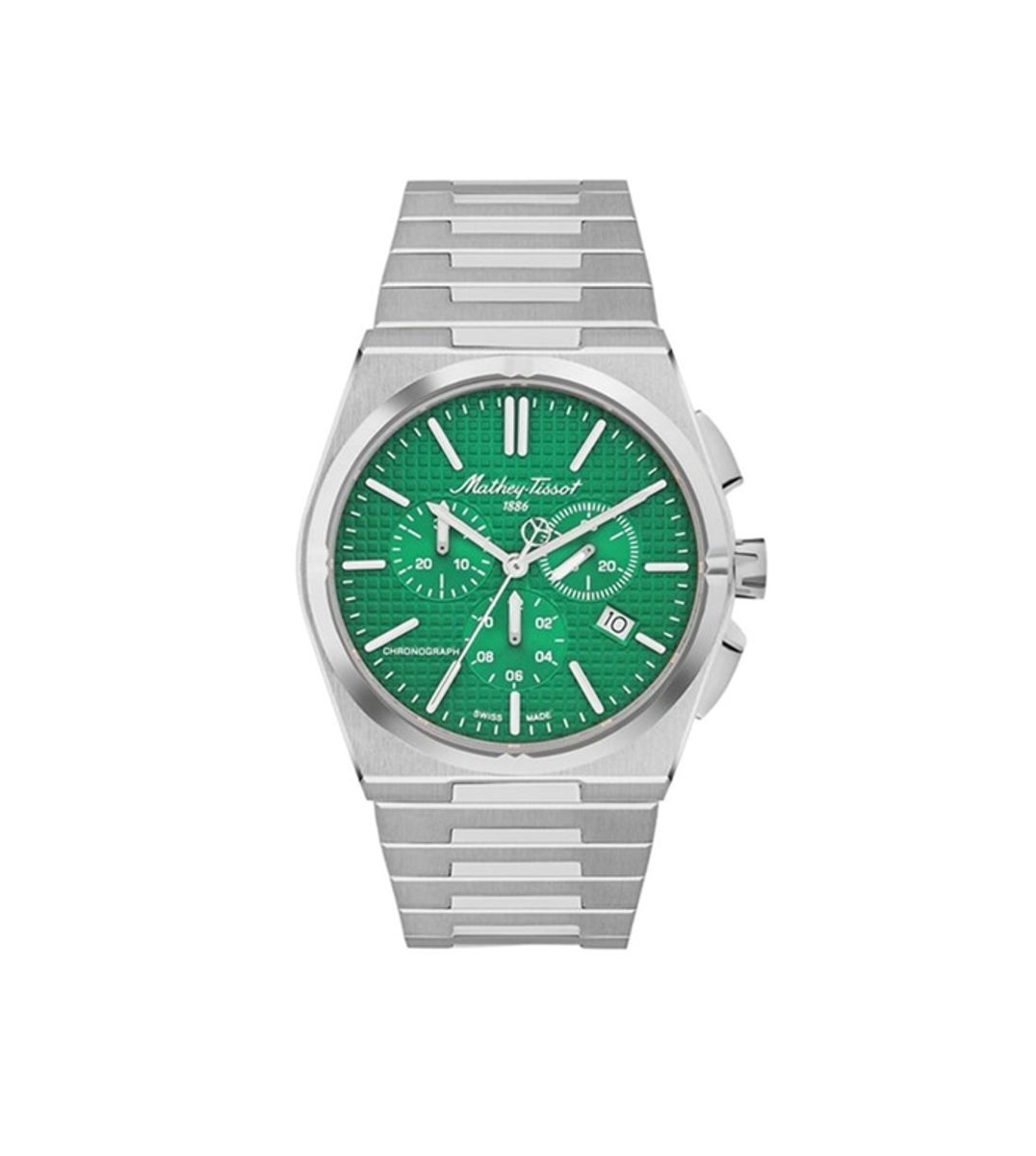 Mathey-Tissot Zoltan Chrono Green Dial Swiss Quartz Watch H117CHAV Mathey-Tissot - Men's Dress Watches