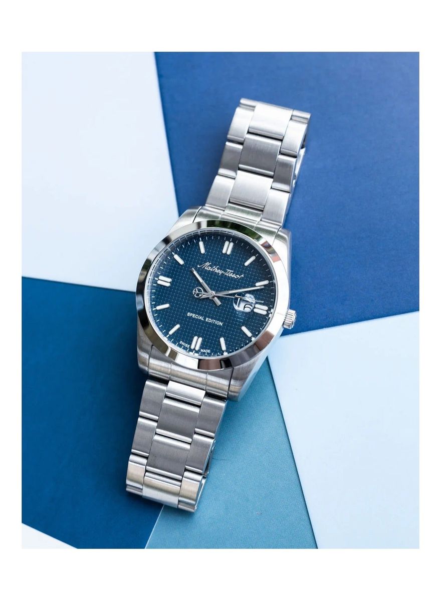 Mathey-Tissot Mathy Chess Quartz Blue Dial Men's Watch H452ABU Mathey-Tissot - Men's Dress Watches 2