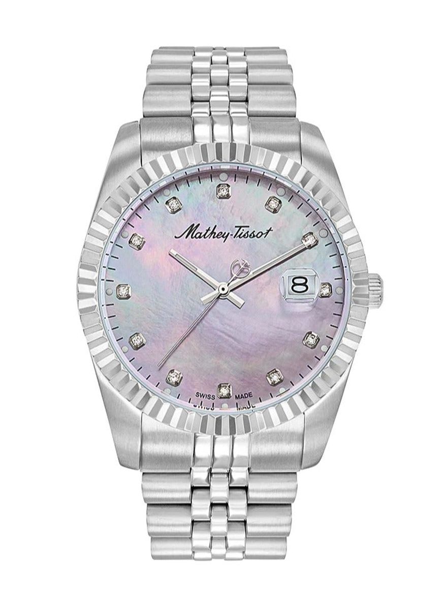 Mathey-Tissot Mathy II Elegant Quartz Couples Watch Set H710AVIO-D810AVIO Mathey-Tissot Mathy II Elegant Quartz Couples Watch Set H710AVIO-D810AVIO