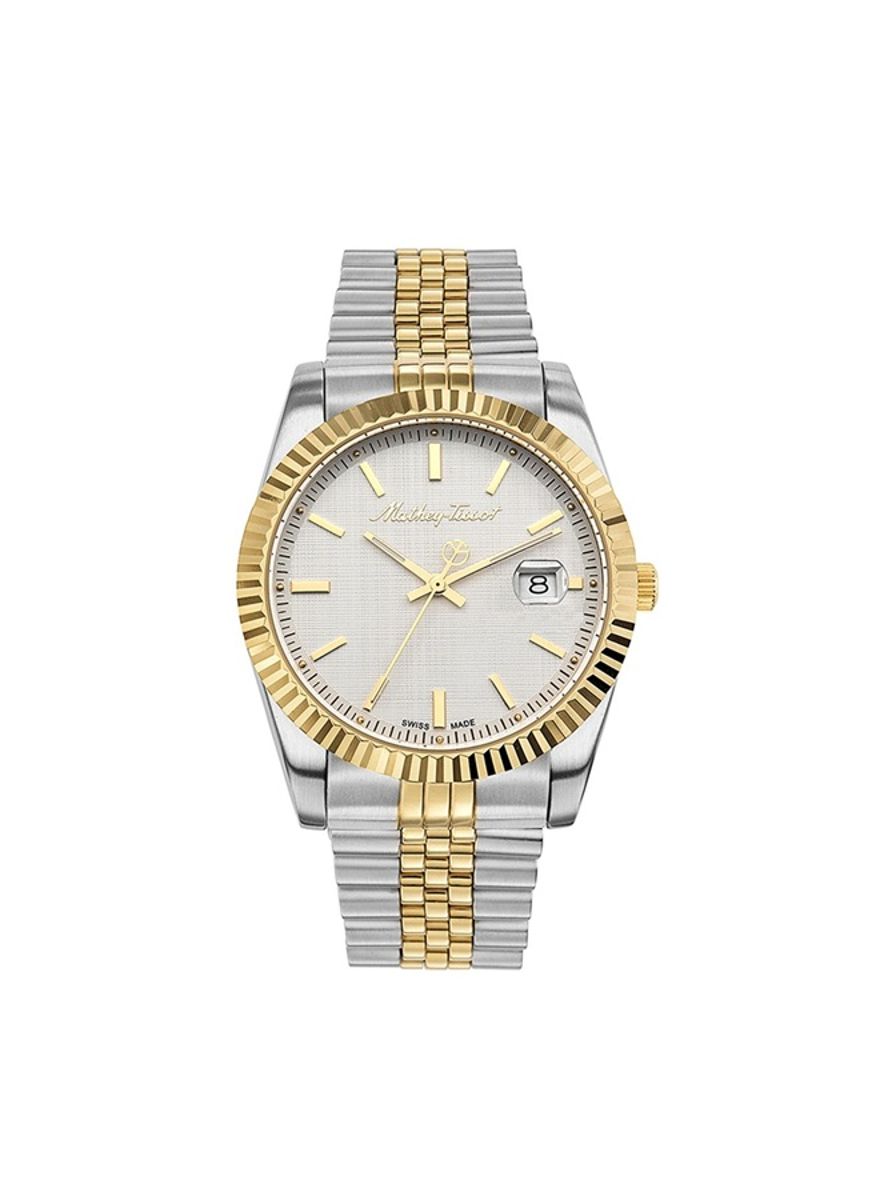 Mathey-Tissot Rolly III Men's Watch with Elegant Silver Dial H810BI Mathey-Tissot Rolly III Men's Watch with Elegant Silver Dial H810BI