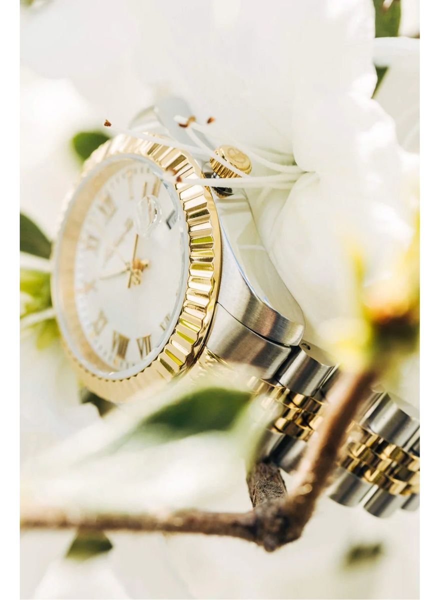 Mathy III Roman Quartz Ladies Watch with White Dial D810BBR Mathey-Tissot - Women's Dress Watches 1