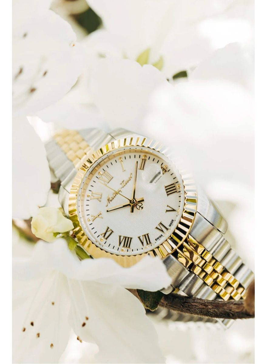 Mathy III Roman Quartz Ladies Watch with White Dial D810BBR Mathey-Tissot - Women's Dress Watches 2
