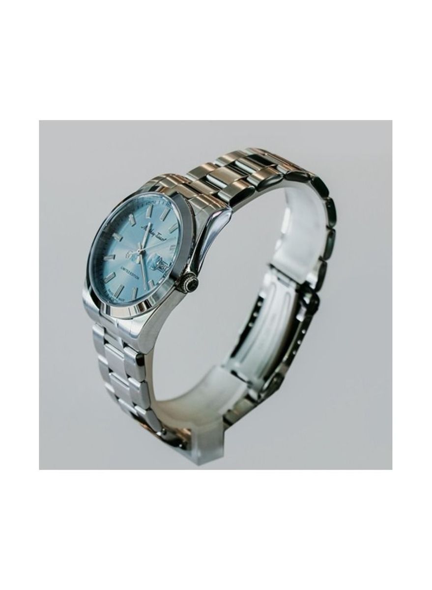 Men's Mathy I LE Swiss Blue Dial Stainless Steel Watch h451bu Mathey-Tissot - Men's Dress Watches 2